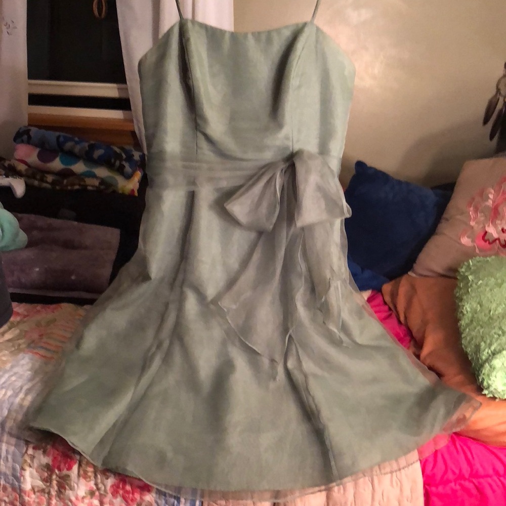 Clover green bridesmaid dress size 16